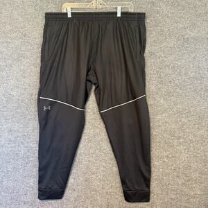Under Armour Pants Mens XXL Black Jogger Sweatpants Storm Fleece Stretch